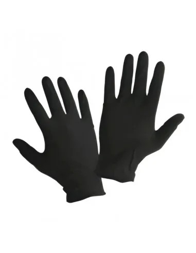Guantes Nitrilo Negros Icemedics Talla S 100ud