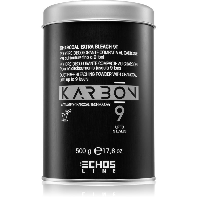 [8008277234946] Decoloracion 9 tonos Karbon9 500g Echosline