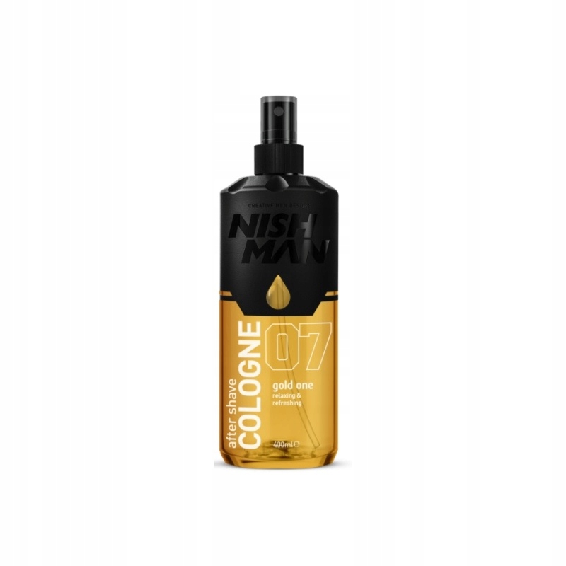 After Shave Cologne Gold One Nº7 400ml Nishman