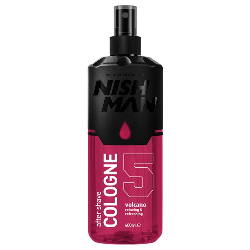 After Shave Cologne Volcano Nº5 400ml Nishman