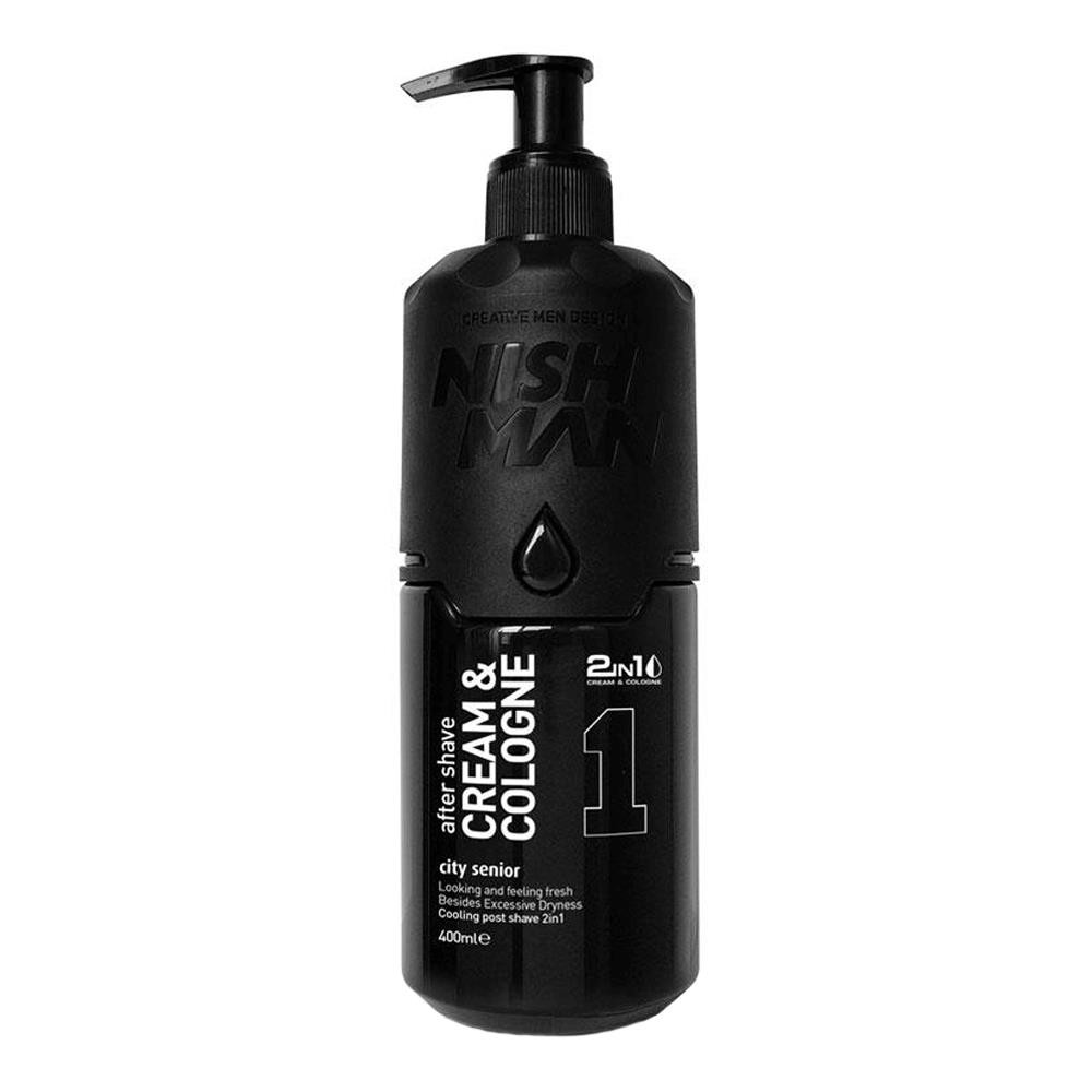 [NM-AFCC400-CIT] After Shave Crema & Colonia City Senior Nº1 400ml Nishman