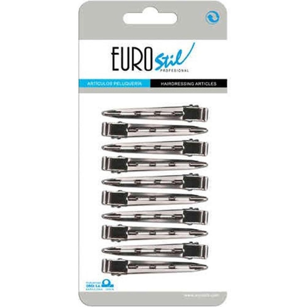 Cartón Pinza Grande 10ud Eurostil