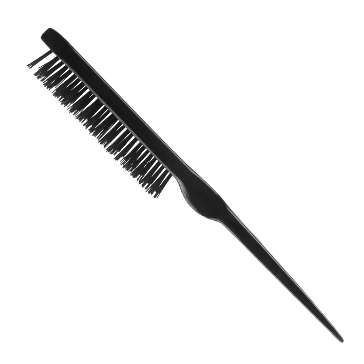 Cepillo Crepar Plano Pua Nylon Negro Eurostil
