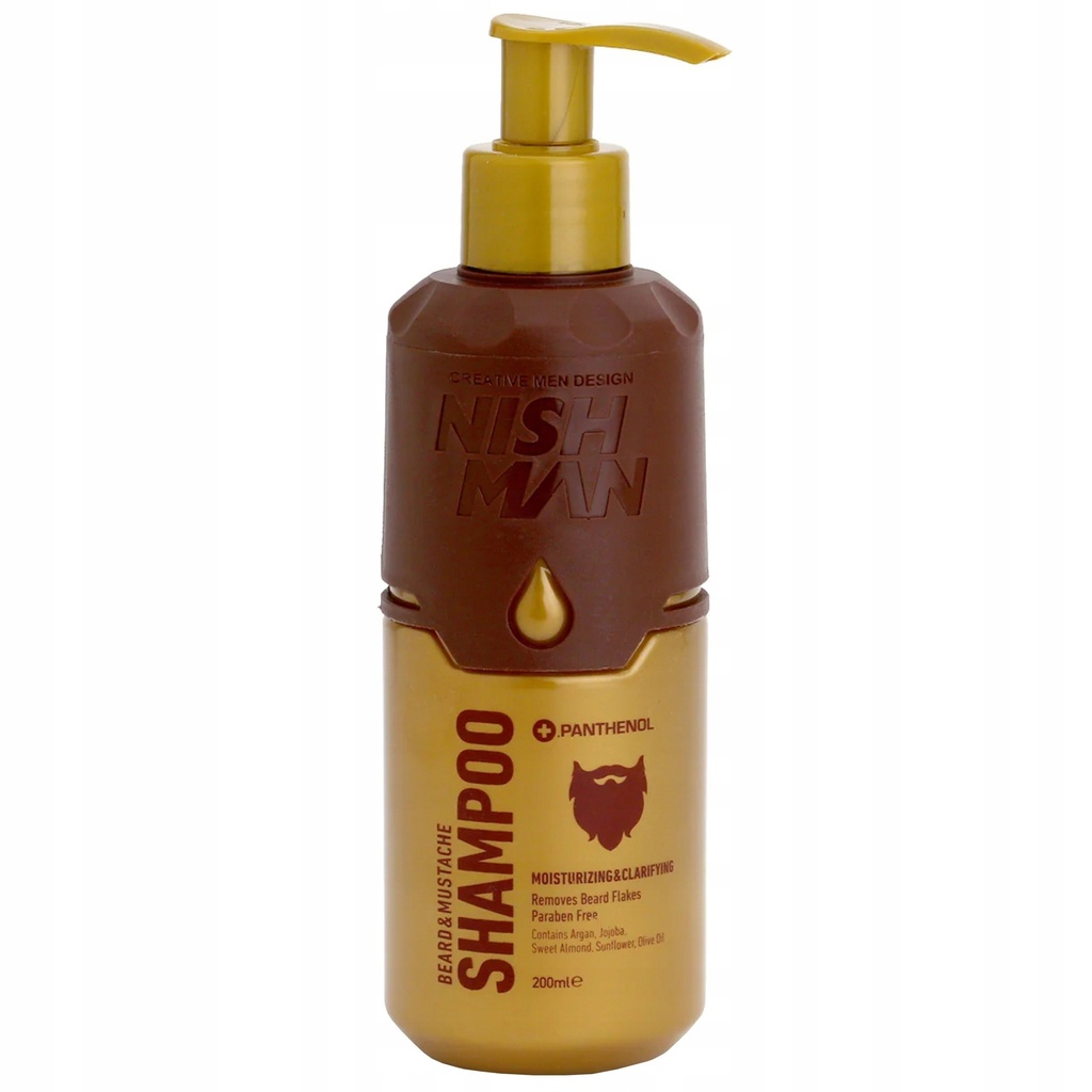 Champu Barba y Bigote Nishman 200ml