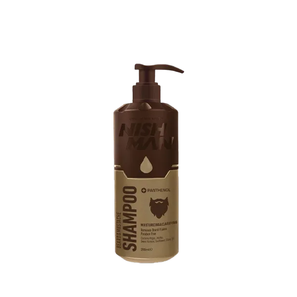 Champu Barba y Bigote Nishman 200ml