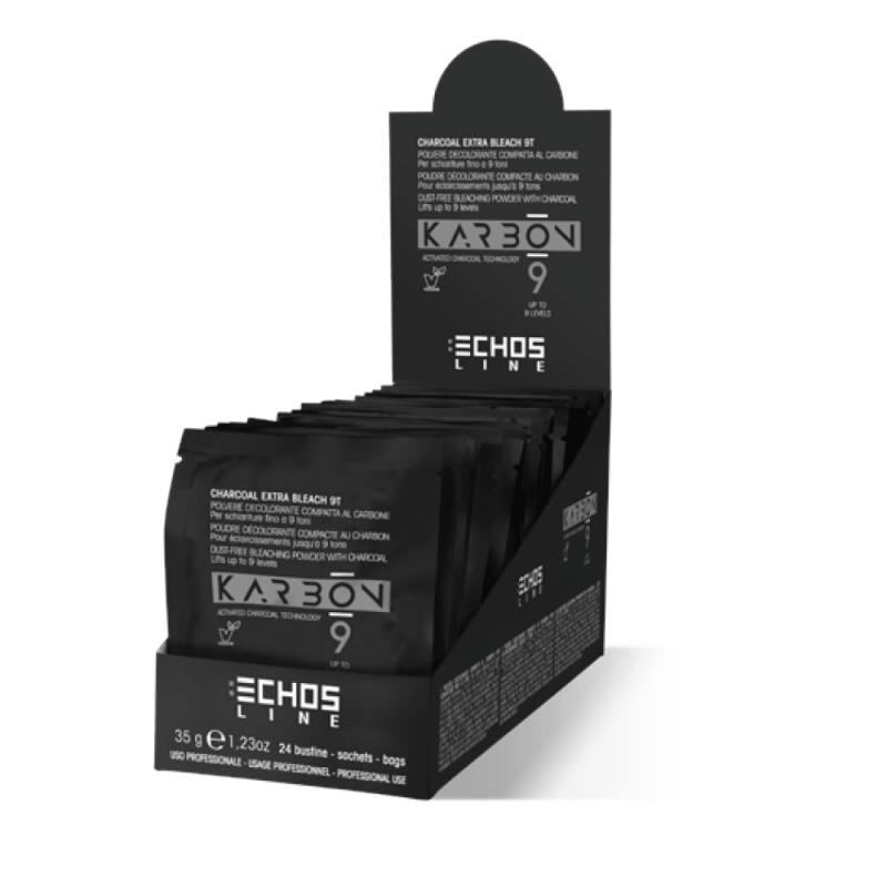 Decoloracion 9 tonos Karbon9 35g Echosline