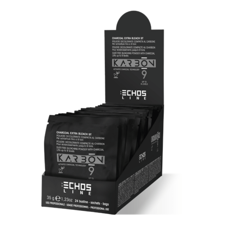 Decoloracion 9 tonos Karbon9 35g Echosline