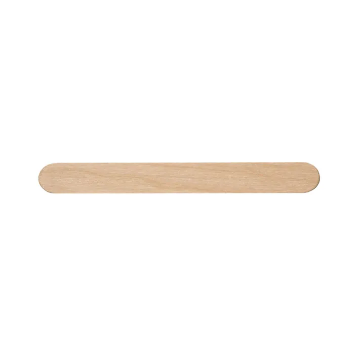 [07114] Depresores / Espatulas desechables madera 100ud 130x18x2mm Pollie