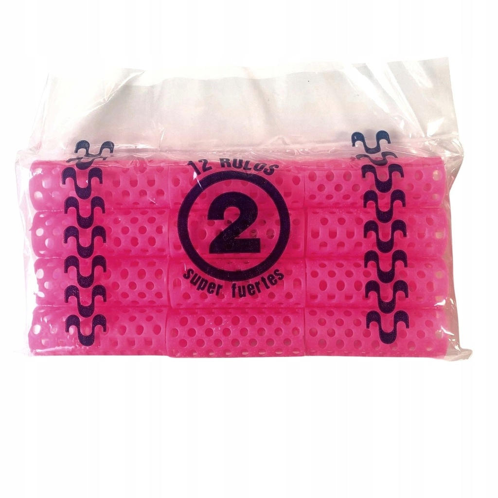 Docena Rulos Rosa nº 2 Eurostil