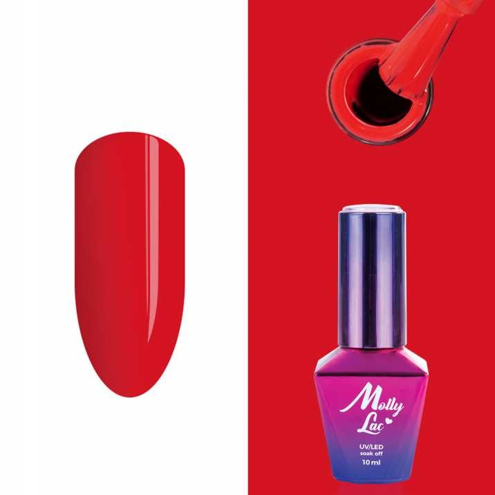 Esmalte Semipermanente Glamour Women 07 Ferrari 10ml Molly Lac