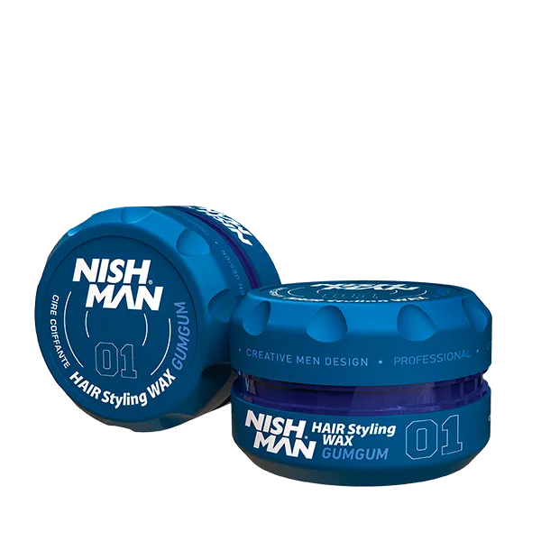 Hair Styling Wax Gum Gum 01 Nishman