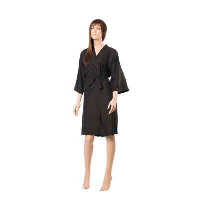 Kimono Polyester Negro Eurostill