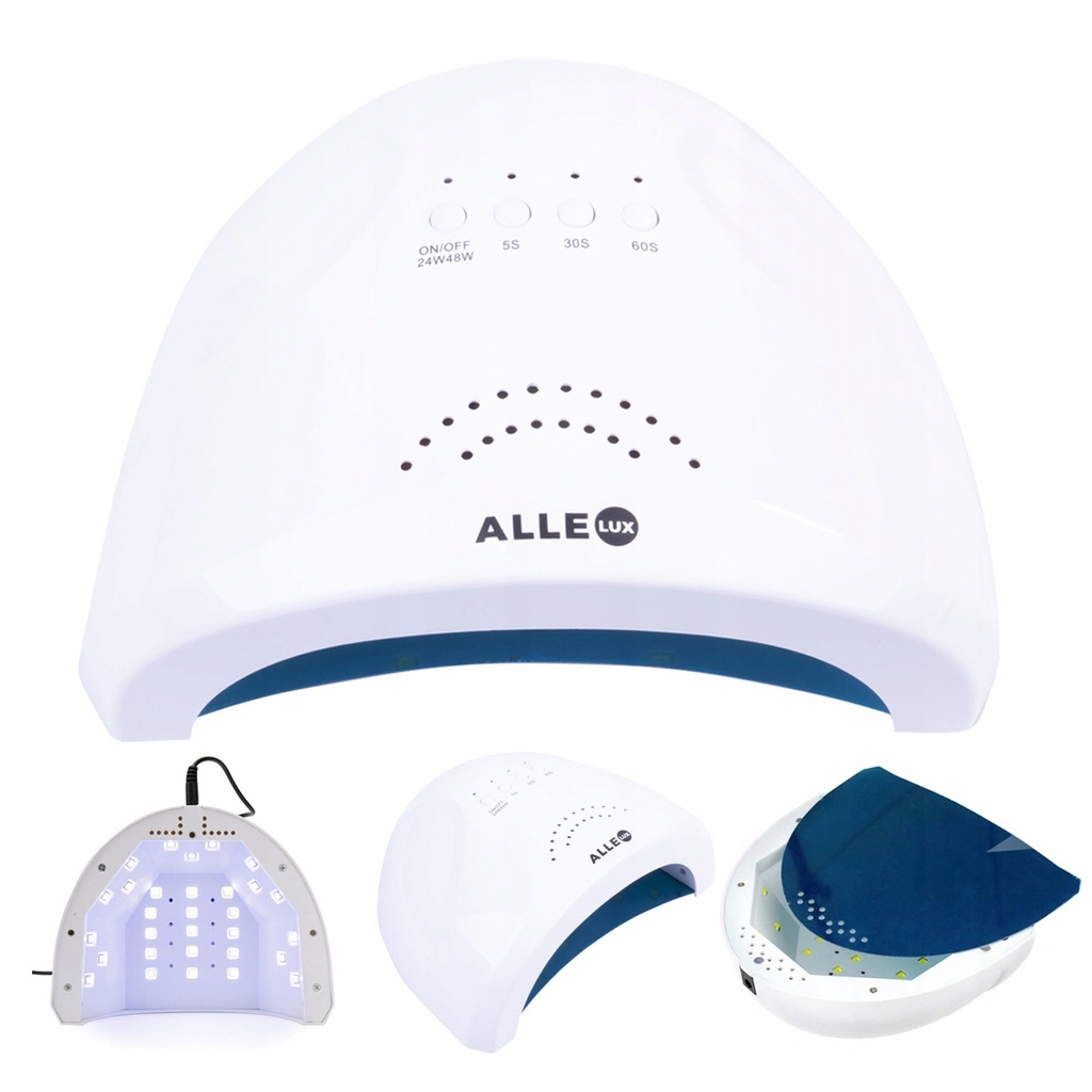 Lampara Allelux Blanca Led/UV 48W Molly Lac