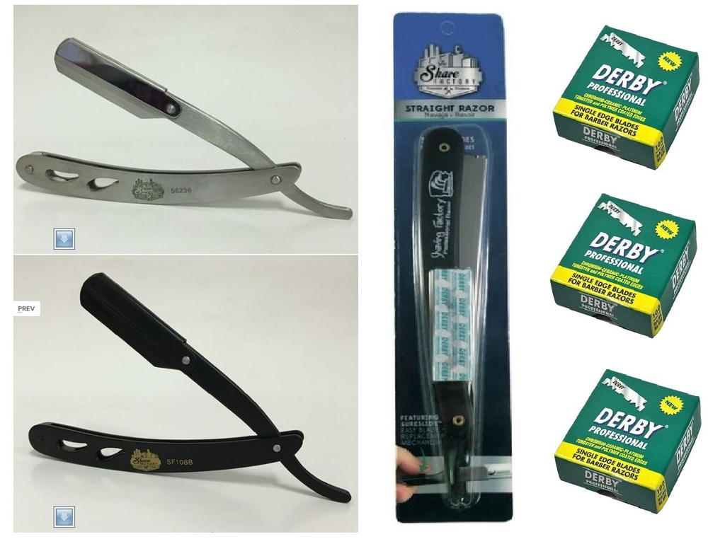 Navaja Afeitar Metal TSF