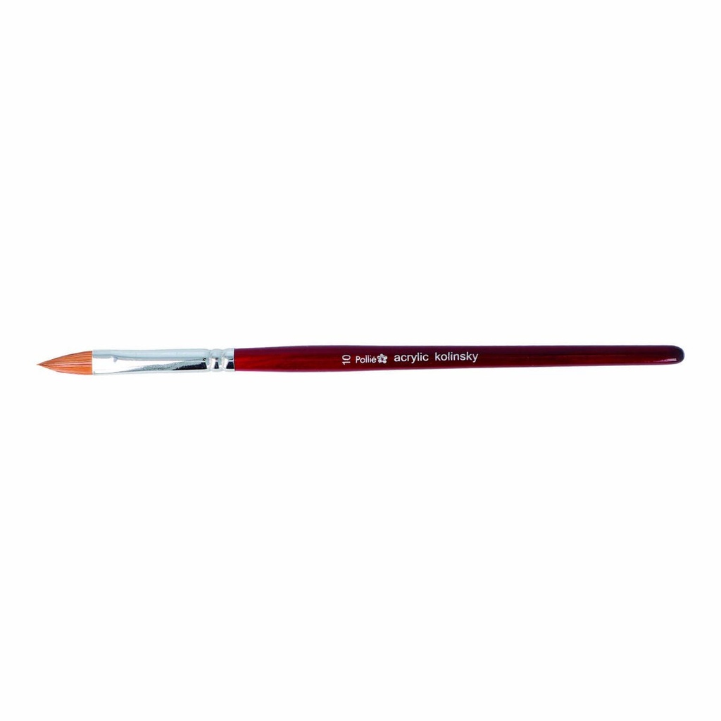 Pincel Kolinsky n10 Acrilico Pollie