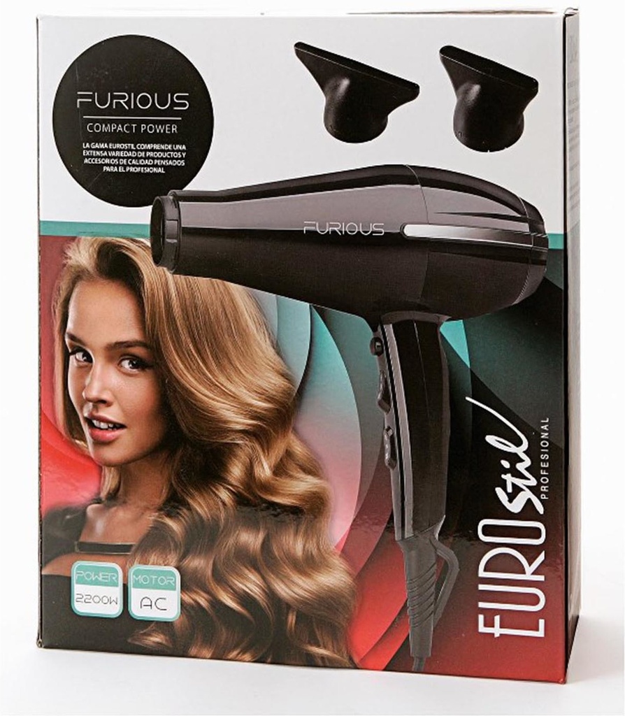 [04922] Secador Furious Compact Eurostil