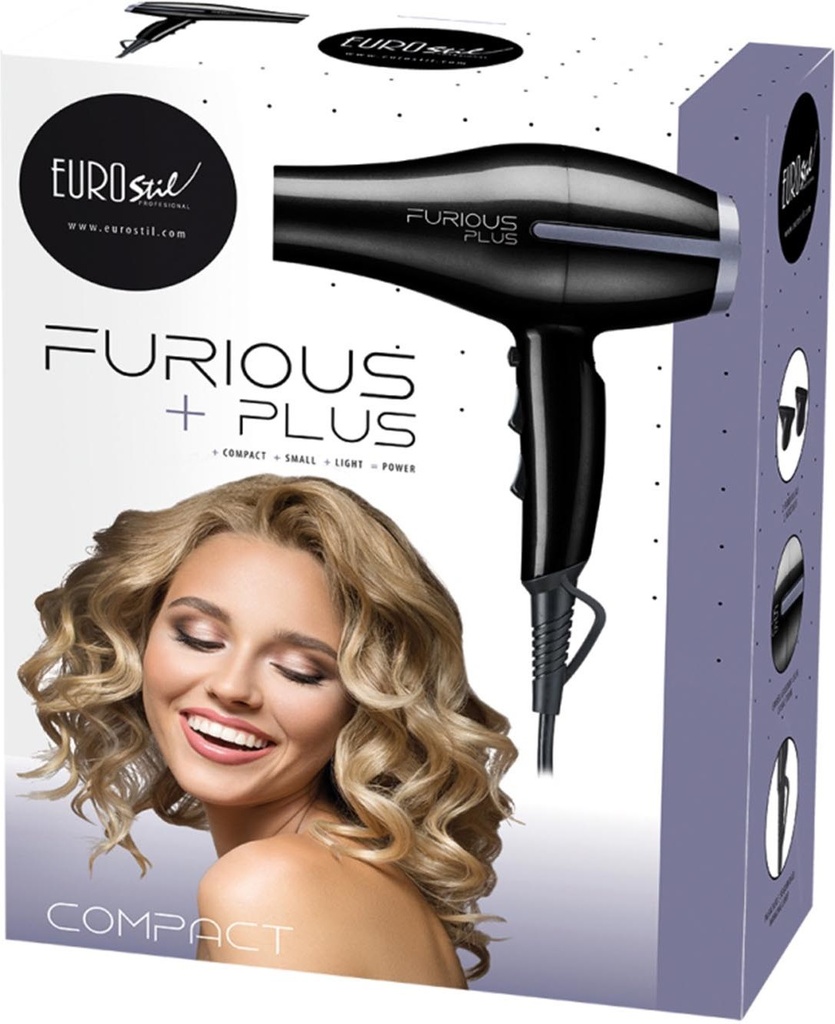 [06474] Secador Furious Plus Compact Eurostil