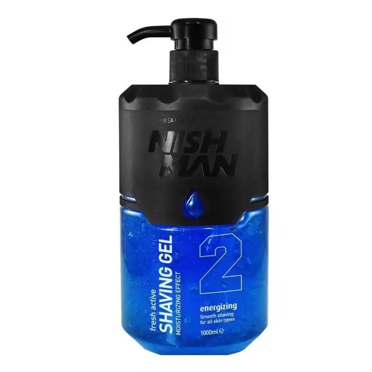 Shaving Gel Energizing 02 1000ml Nishman