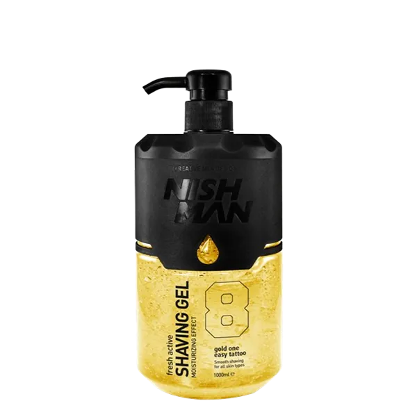 [NMN-114-08] Shaving Gel Golde One Easy Tattoo 08 1000ml Nishman