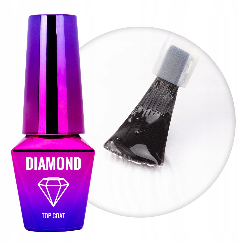 [ML15501] Top Coat Diamond 10ml Molly Lac