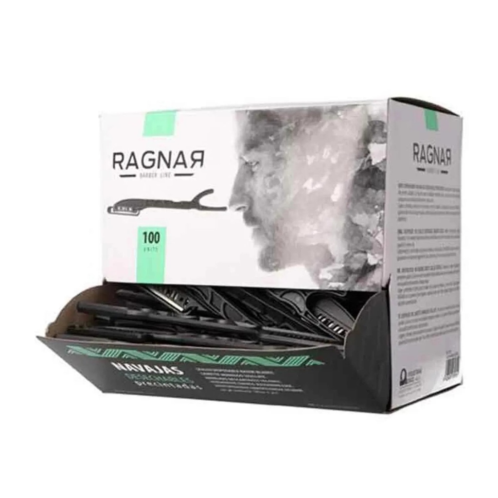 [07439] Navaja Desechable Desechable Ragnar 100ud