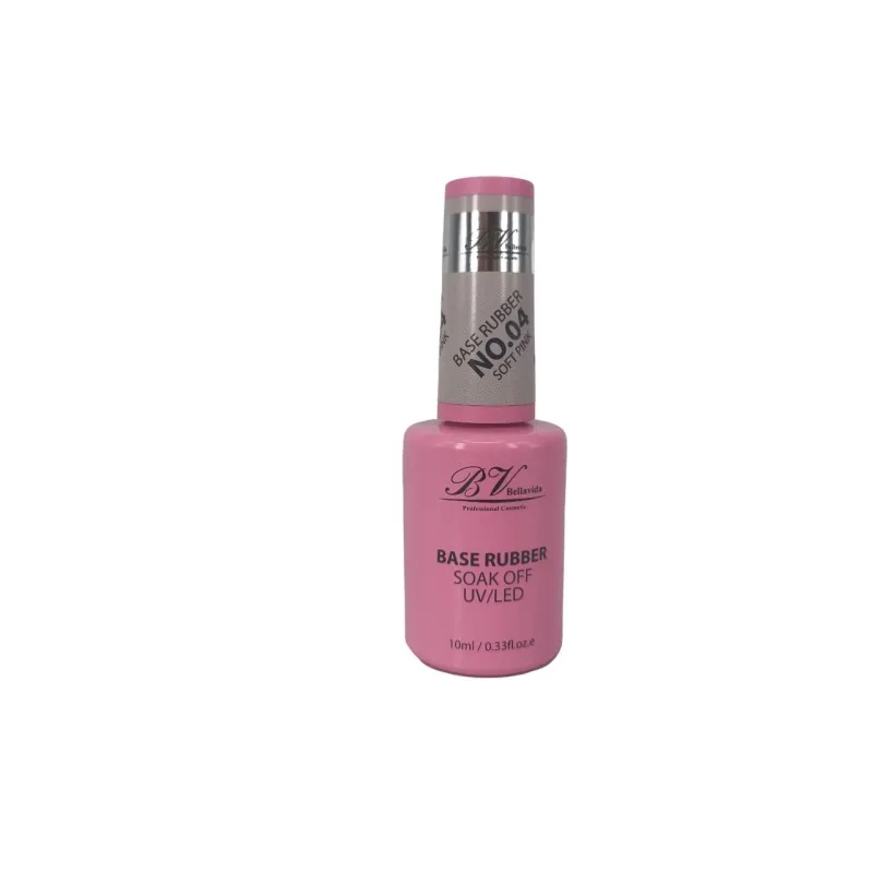Base Rubber 04 Soft Pink 10ml Bellavida