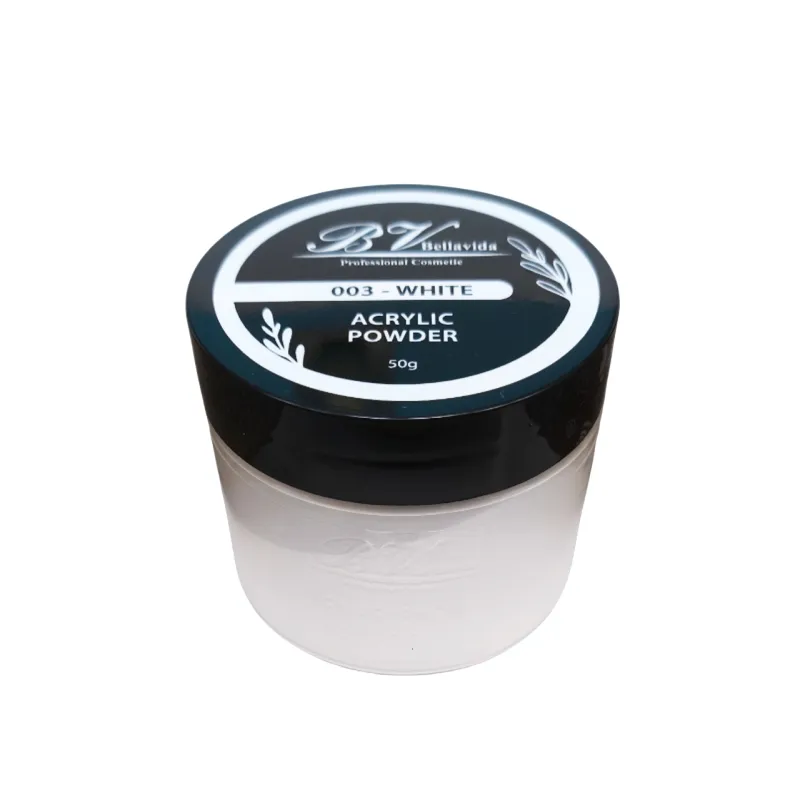 Polvo Acrilico 003 White 50g Bellavida